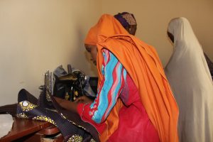 Garment sewing